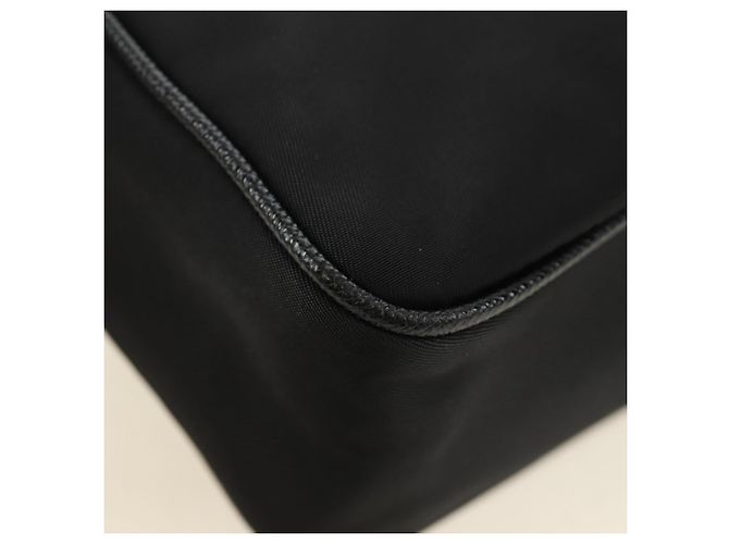 Borsa a Spalla PRADA Nylon Nero Argento 2VH112 Auth am11844SM - vista 19