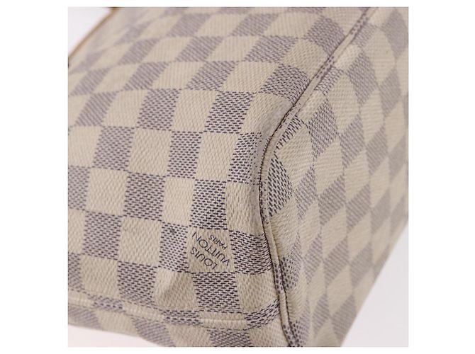 LOUIS VUITTON Borsa Tote Neverfull PM Damier Azur N41362 LV Auth 187671 - vista 17