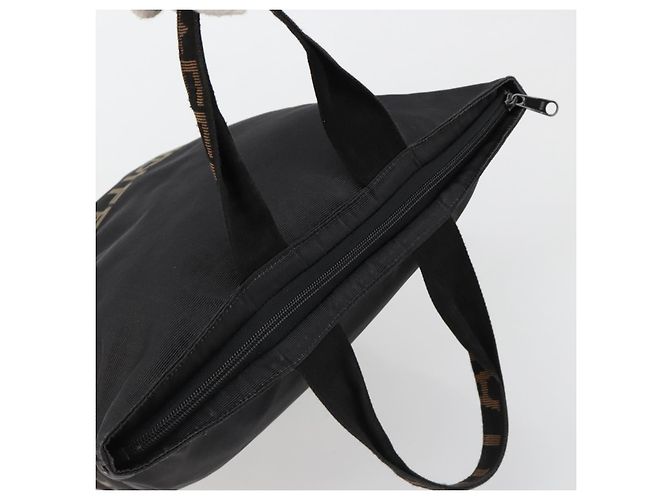 FENDI Handtasche Canvas Schwarz Auth 185481 - Ansicht 6