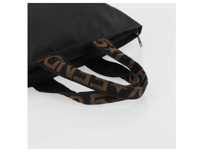 FENDI Handtasche Canvas Schwarz Auth 185481 - Ansicht 7