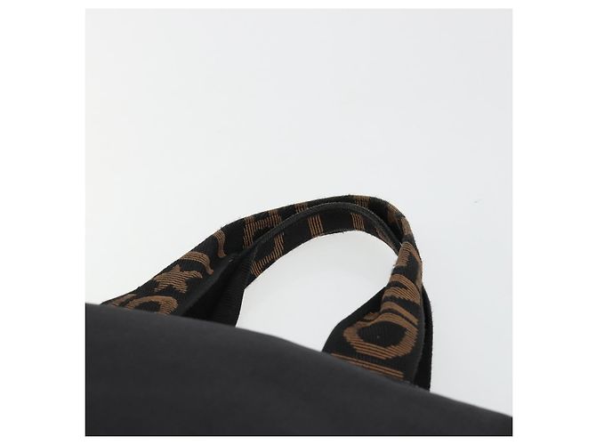 FENDI Handtasche Canvas Schwarz Auth 185481 - Ansicht 8