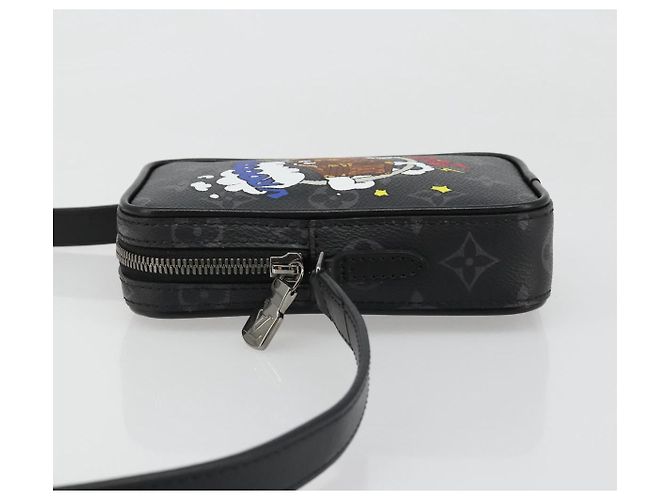 LOUIS VUITTON Borsa a Spalla Monogram Eclipse Danube PPM M45928 LV Auth 185759M Monogramma - vista 4