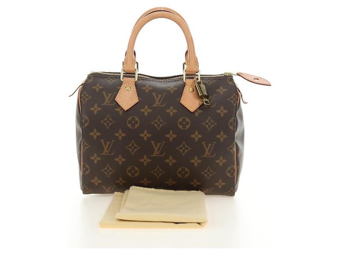 LOUIS VUITTON Borsa Monogram Speedy 25 M41528 LV Auth 185327SAM Monogramma - vista 12