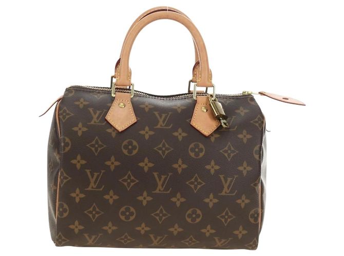 LOUIS VUITTON Borsa Monogram Speedy 25 M41528 LV Auth 185327SAM Monogramma - vista 13