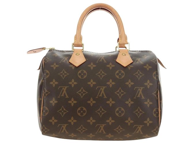 LOUIS VUITTON Borsa Monogram Speedy 25 M41528 LV Auth 185327SAM Monogramma - vista 2