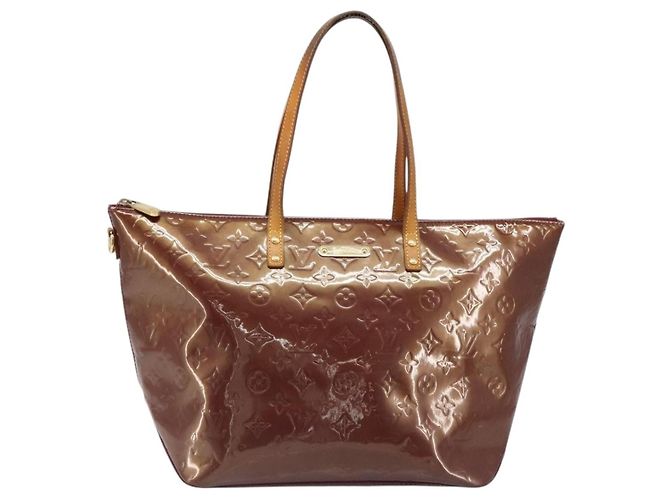 LOUIS VUITTON Borsa Tote Monogram Vernis Bellevue GM Violet M93588 LV Auth BA13461 Porpora - vista 13