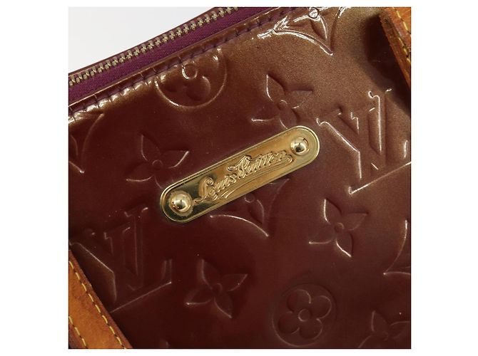 LOUIS VUITTON Borsa Tote Monogram Vernis Bellevue GM Violet M93588 LV Auth BA13461 Porpora - vista 18
