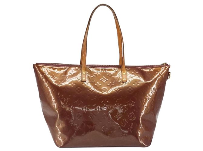 LOUIS VUITTON Borsa Tote Monogram Vernis Bellevue GM Violet M93588 LV Auth BA13461 Porpora - vista 2