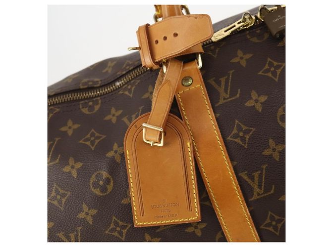 LOUIS VUITTON Borsa Boston Monogram Keepall 50 M41426 LV Auth 186242A Monogramma - vista 19