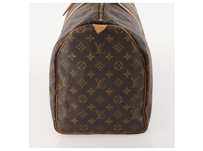 LOUIS VUITTON Borsa Boston Monogram Keepall 50 M41426 LV Auth 186242A Monogramma - vista 3
