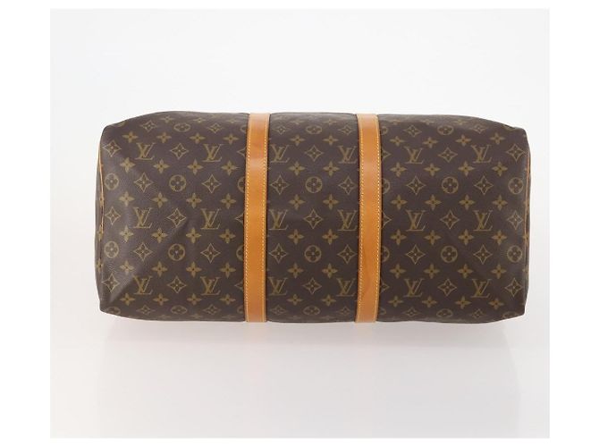 LOUIS VUITTON Borsa Boston Monogram Keepall 50 M41426 LV Auth 186242A Monogramma - vista 5