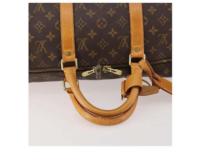 LOUIS VUITTON Borsa Boston Monogram Keepall 50 M41426 LV Auth 186242A Monogramma - vista 7