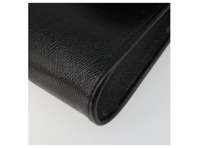 Borsa a Spalla con Catena Christian Dior in Pelle Nera e Oro Auth 187366 Nero D'oro - vista 10