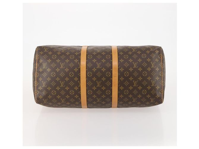 LOUIS VUITTON Borsa Boston Monogram Keepall 55 M41424 LV Auth 183184 Monogramma - vista 5