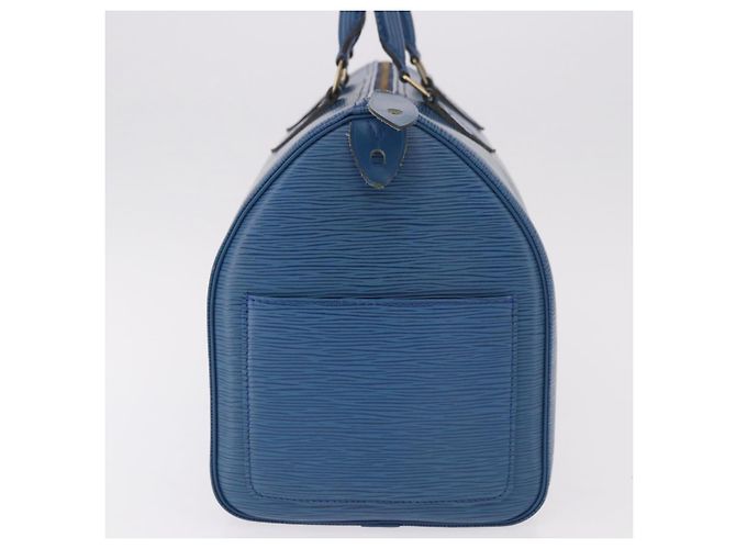 LOUIS VUITTON Borsa Epi Speedy 35 Toledo Blue M42995 LV Auth 187028SAV - vista 3