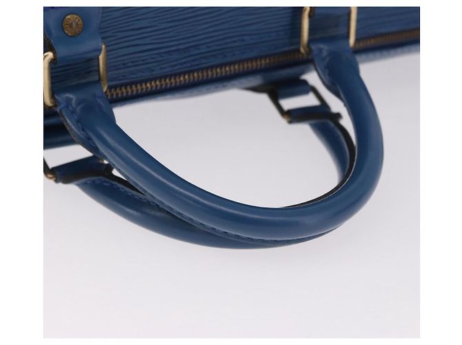 LOUIS VUITTON Borsa Epi Speedy 35 Toledo Blue M42995 LV Auth 187028SAV - vista 7