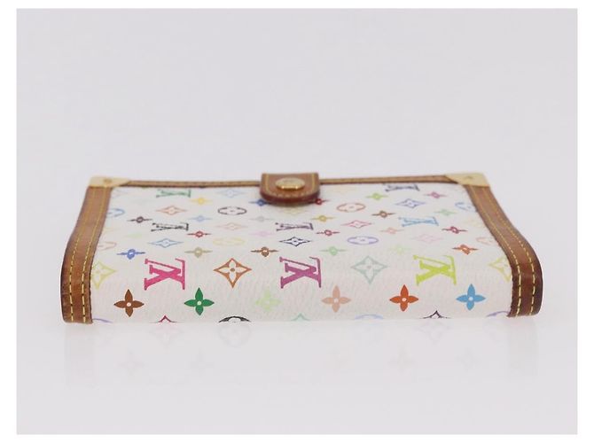 LOUIS VUITTON Monogram Multicolor Agenda PM Cover White R21074 LV Auth 187520 Blanco - vista 4