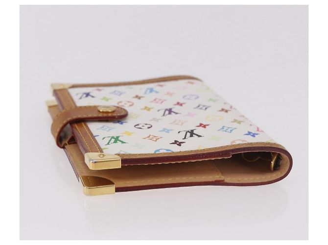 LOUIS VUITTON Monogram Multicolor Agenda PM Cover White R21074 LV Auth 187520 Blanco - vista 5