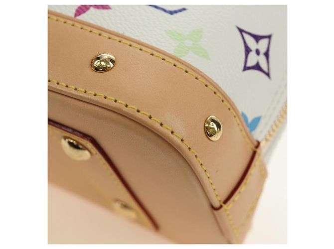 LOUIS VUITTON Monogram LV x TM Alma BB Hand Bag 2way White M13078 Auth 185039SM Bianco Monogramma - vista 19