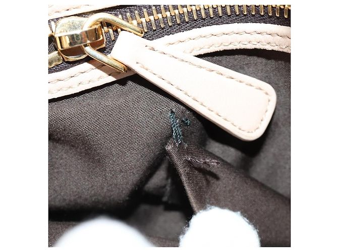 Bolsa de Ombro Miu Miu Matelasse de Couro 2way Rosa Ouro Auth 185581M Dourado - vista 38