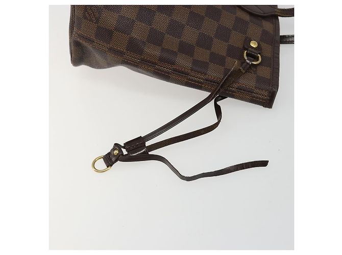 LOUIS VUITTON Damier Ebene Neverfull PM Tote Bag N51109 LV Auth 186031 - vista 19