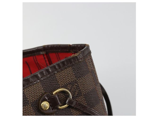 LOUIS VUITTON Damier Ebene Neverfull PM Tote Bag N51109 LV Auth 186031 - vista 21