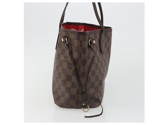 LOUIS VUITTON Damier Ebene Neverfull PM Tote Bag N51109 LV Auth 186031 - vista 4