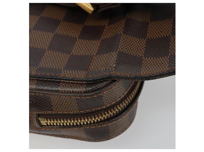 LOUIS VUITTON Borsa a Spalla Damier Ebene Geronimos N51994 LV Auth hk3860 - vista 16