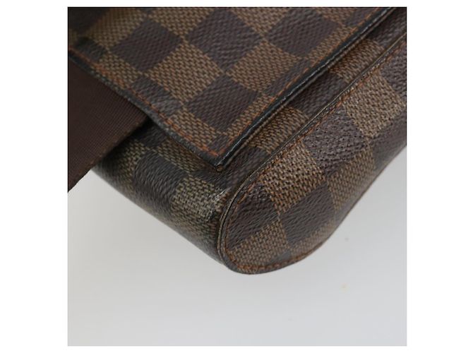 LOUIS VUITTON Borsa a Spalla Damier Ebene Geronimos N51994 LV Auth hk3860 - vista 17