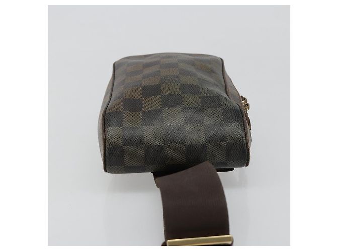 LOUIS VUITTON Borsa a Spalla Damier Ebene Geronimos N51994 LV Auth hk3860 - vista 3