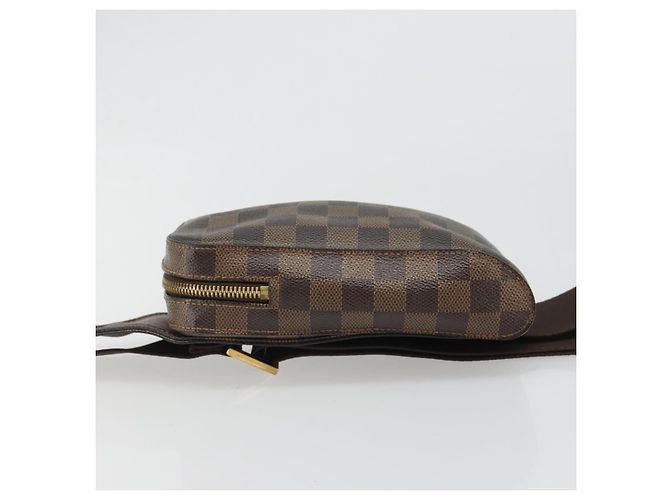 LOUIS VUITTON Borsa a Spalla Damier Ebene Geronimos N51994 LV Auth hk3860 - vista 5
