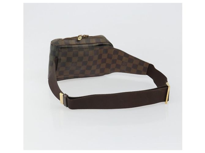 LOUIS VUITTON Borsa a Spalla Damier Ebene Geronimos N51994 LV Auth hk3860 - vista 7