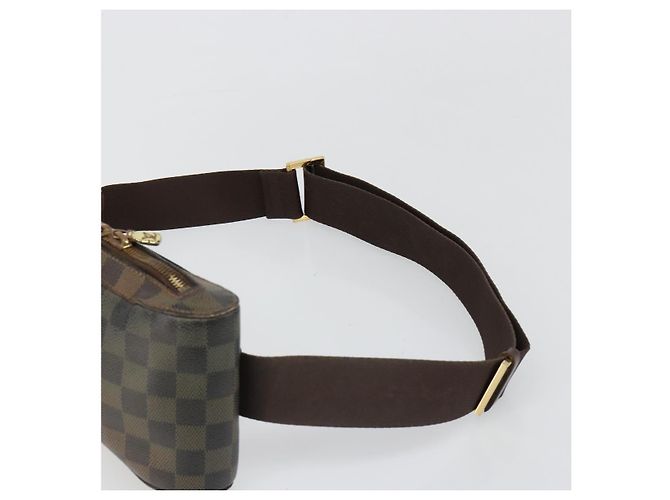 LOUIS VUITTON Borsa a Spalla Damier Ebene Geronimos N51994 LV Auth hk3860 - vista 8