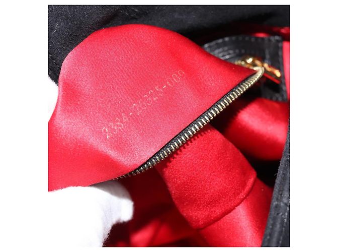 FENDI Mamma Baguette Schultertasche aus Wildleder Schwarz Gold Authentisch 187561SAM - Ansicht 11