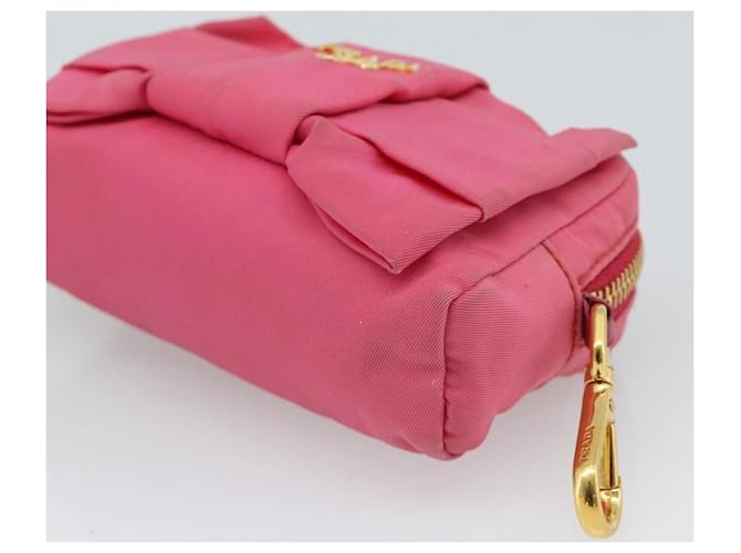 PRADA Pouch Nylon 2 Set Pink Blue Auth 185516 Rosa - vista 15