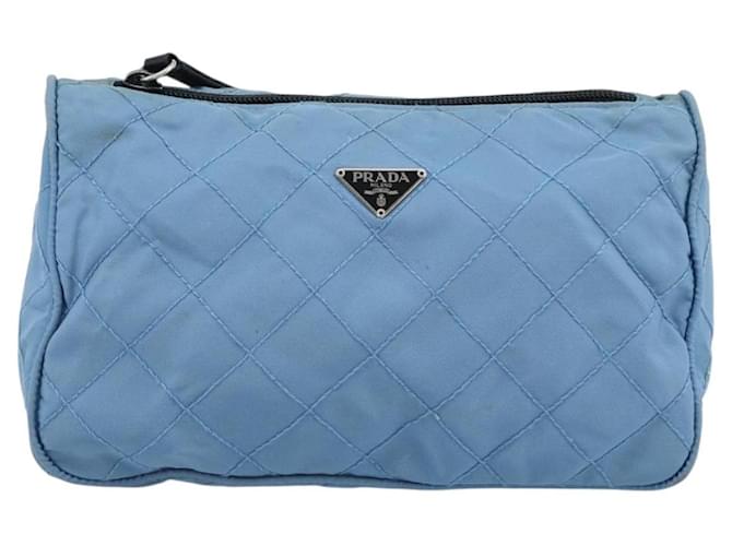 PRADA Pouch Nylon 2 Set Pink Blue Auth 185516 Rosa - vista 2