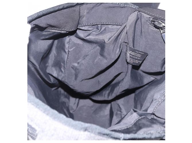Borsa a tracolla Miu Miu in cotone grigio Auth ar13943A Marrone - vista 20