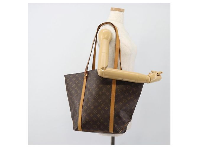 LOUIS VUITTON Monogram Sac Shopping GM Tote Bag M51110 LV Auth 185607 Monogramm - Ansicht 25