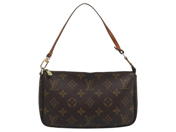 LOUIS VUITTON Monogram Pochette Accessoires Accessory Pouch M51980 Auth BA13468 - view 13