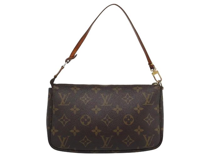 LOUIS VUITTON Monogram Pochette Accessoires Accessory Pouch M51980 Auth BA13468 - view 2