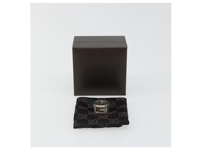 Anello G di marca GUCCI in argento Ag925 Auth SW2379V - vista 10