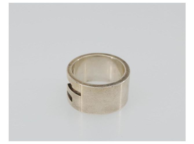 Anello G di marca GUCCI in argento Ag925 Auth SW2379V - vista 4