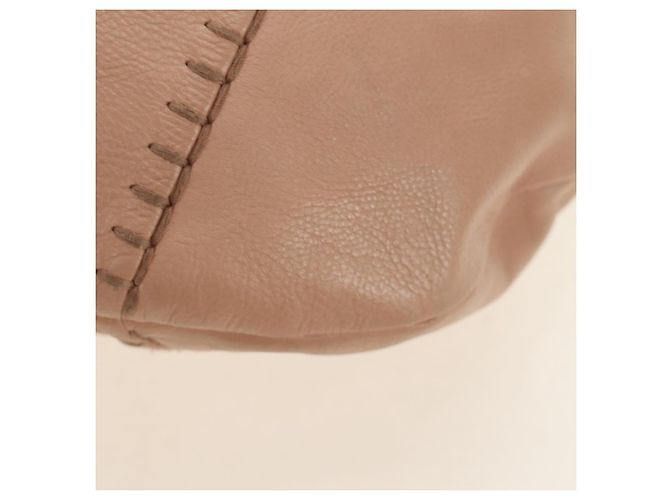 SAINT LAURENT Borsa a Spalla Mombasa in Pelle Rosa e Oro Auth 185320SM D'oro - vista 16