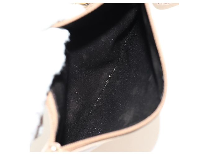 SAINT LAURENT Borsa a Spalla Mombasa in Pelle Rosa e Oro Auth 185320SM D'oro - vista 20