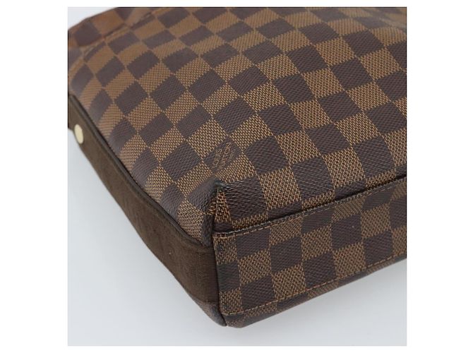 LOUIS VUITTON Bolsa de Ombro Damier Ebene Trotteur Beaubourg N41135 LV Auth ka4850 - vista 14