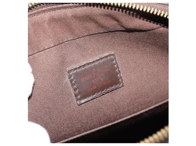 LOUIS VUITTON Bolsa de Ombro Damier Ebene Trotteur Beaubourg N41135 LV Auth ka4850 - vista 17