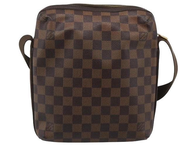 LOUIS VUITTON Bolsa de Ombro Damier Ebene Trotteur Beaubourg N41135 LV Auth ka4850 - vista 2