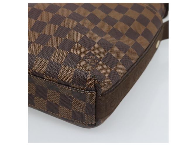 LOUIS VUITTON Bolsa de Ombro Damier Ebene Trotteur Beaubourg N41135 LV Auth ka4850 - vista 9
