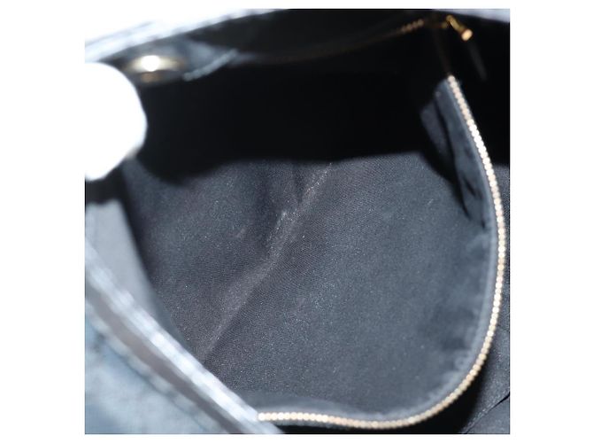 Borsa a Spalla GUCCI GG Canvas Nera Oro 189884 Auth 185693V Nero D'oro - vista 22