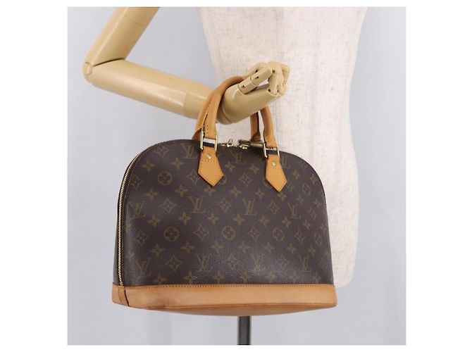 LOUIS VUITTON Borsa Monogram Alma M51130 LV Auth 187131 Monogramma - vista 21
